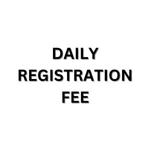 Daily Registration Fee